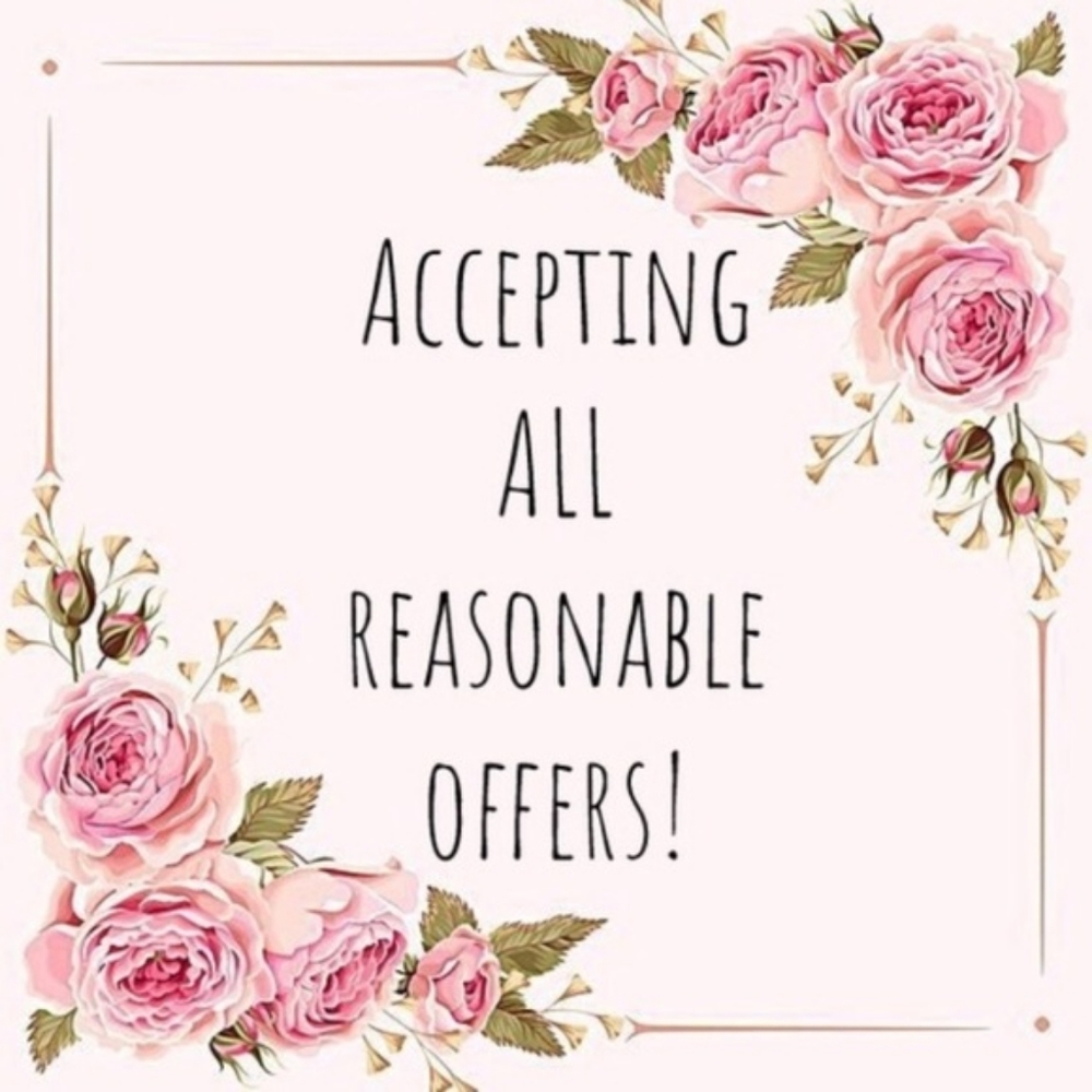 Accepting all reasonable offers. Spring cleaning